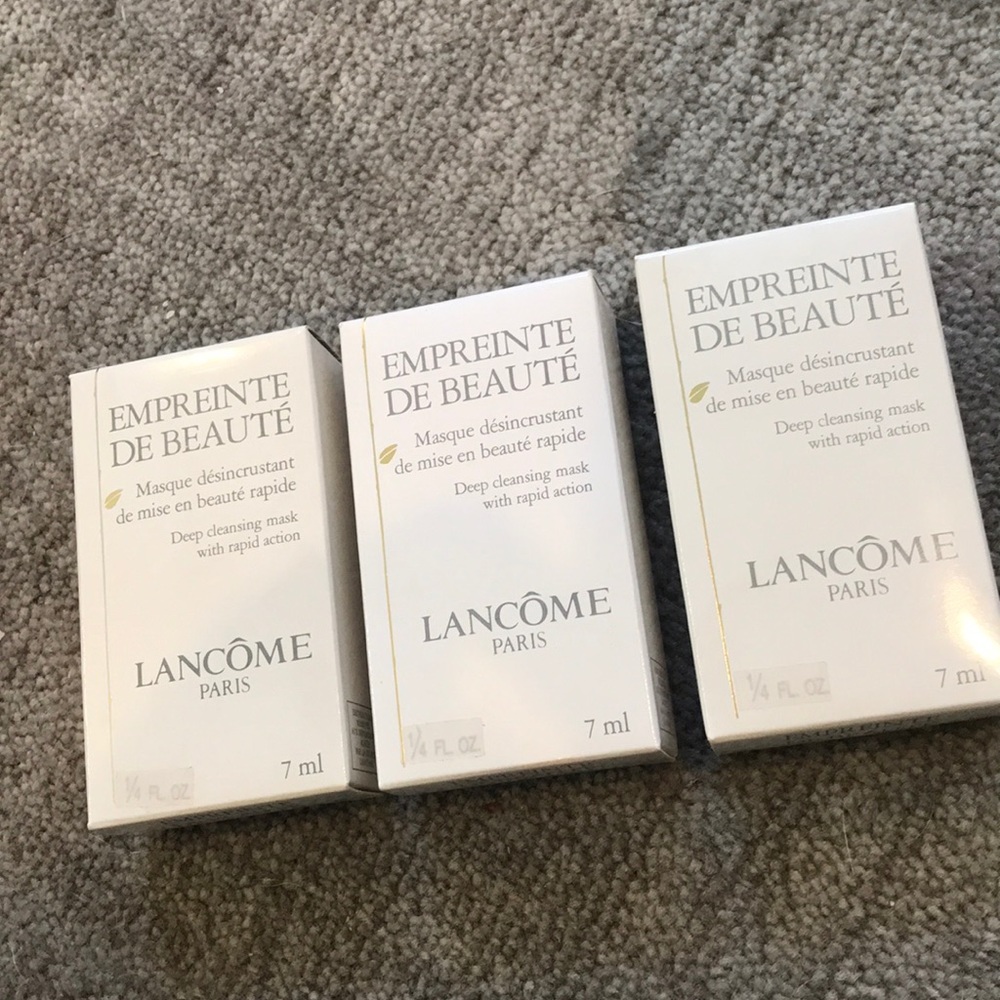 Lancôme Deep Cleansing Mask 7 ml samples x 3 pc
